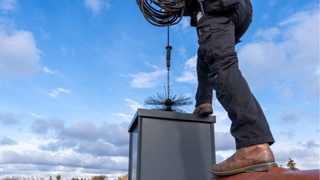 Chimney sweeping