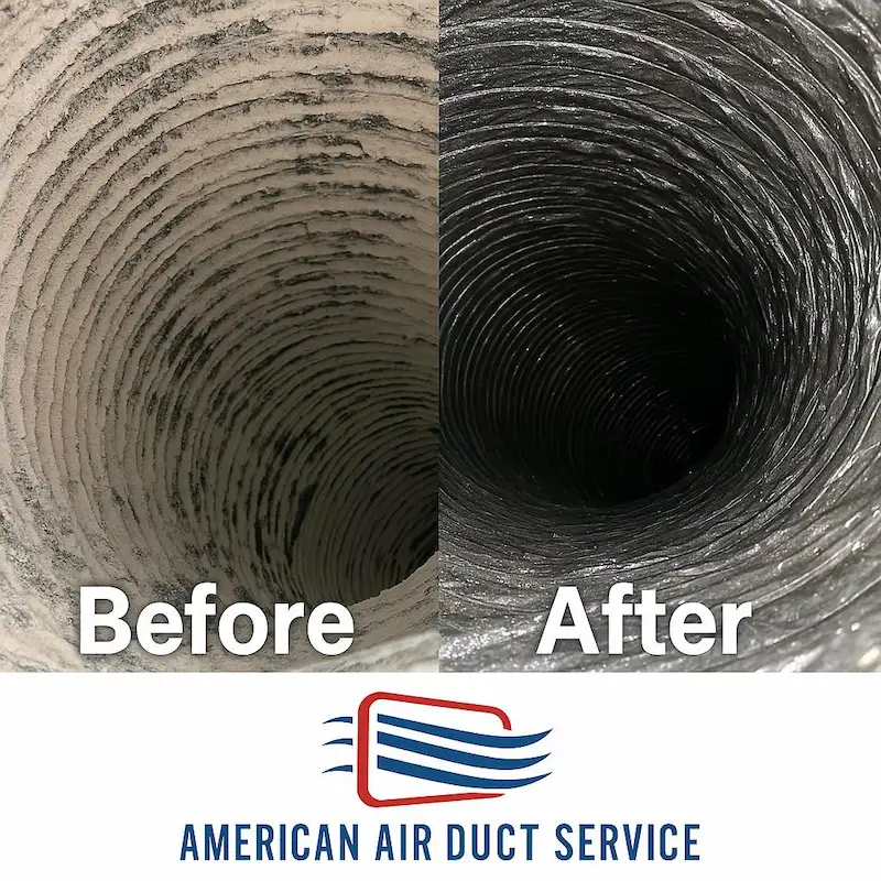 American Air Duct Services before and After