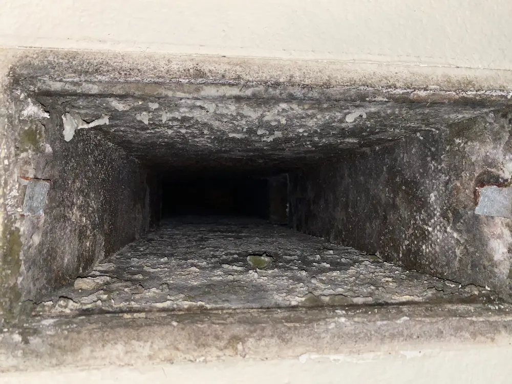 Duct Cleaning before 1A- American Air Duct Services